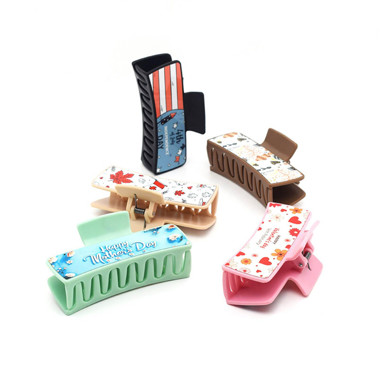 Hairpin With Sublimated Aluminum Plate Sublimation Blank Hair Claw Clip Ornament For Everyday Wear Or Special Occasions Btgghytr