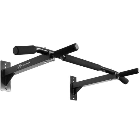 ProsourceFit Wall-Mounted Pull-Up / Chin-Up Bar, Heavy Duty 300 lb. Capacity, Black ProsourceFit