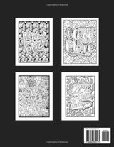 Easy Inspirational Coloring Book For Adults 50 Motivational Quotes: Positive Vibes Colouring Book For Adults (Positive & Motivational Quotes Coloring Books) WoodArtSupply