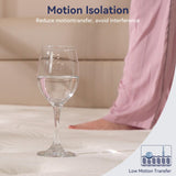 CRYREINA Queen Mattress, 14 Inch Queen Hybrid Mattress in a Box, Upgrade Individually Pocket Springs, Medium Firm, Pressure Relief, Breathable Comfort and Durable, CertiPUR-US Certified CRYREINA