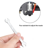 Comgrow 24PCS Ender 3 V2 Nozzles, 3D Printer Extruder Hardened Steel Nozzle 0.4mm, Brass Nozzle 0.3mm/0.4mm/0.5mm/0.6mm/0.8mm/1.0mm, DIY Tools Storage Box for Creality Ender 3 Series and CR 10 Series Comgrow