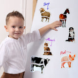 Farm Magnetic Puzzles for Kids Ages 3-5 - Toddler Puzzle - Travel Toys for Kids Ages 3-5 - Magnetic Travel Games Baby Puzzle Kids Puzzle Toys - Puzzle for Preschooler Magnet Puzzles Games magdum