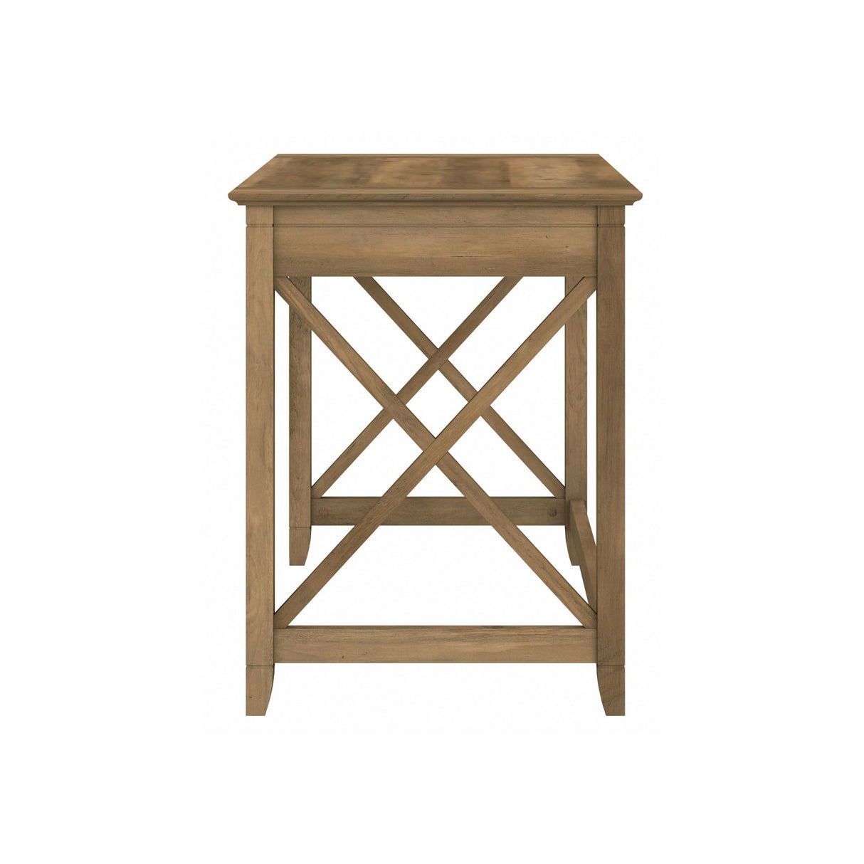 Bush Furniture Key West 48W Writing Desk in Reclaimed Pine Bush Business Furniture
