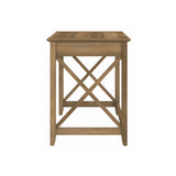 Bush Furniture Key West 48W Writing Desk in Reclaimed Pine Bush Business Furniture