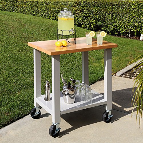 Seville Classics UltraHD Heavy-Duty Rolling Workstation, for Garage, Warehouse, Office, Classroom, Granite, 36" W x 24" D x 37.5" H Seville Classics