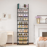 OYREL Shoe Rack, Sturdy Metal Shoe Rack Organizer,Narrow Shoe Rack,Shoe Racks for Closets,Shoes Rack,Shoe Stand,Shoe Shelf OYREL
