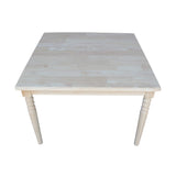 International Concepts Unfinished Square Juvenile Table IC International Concepts