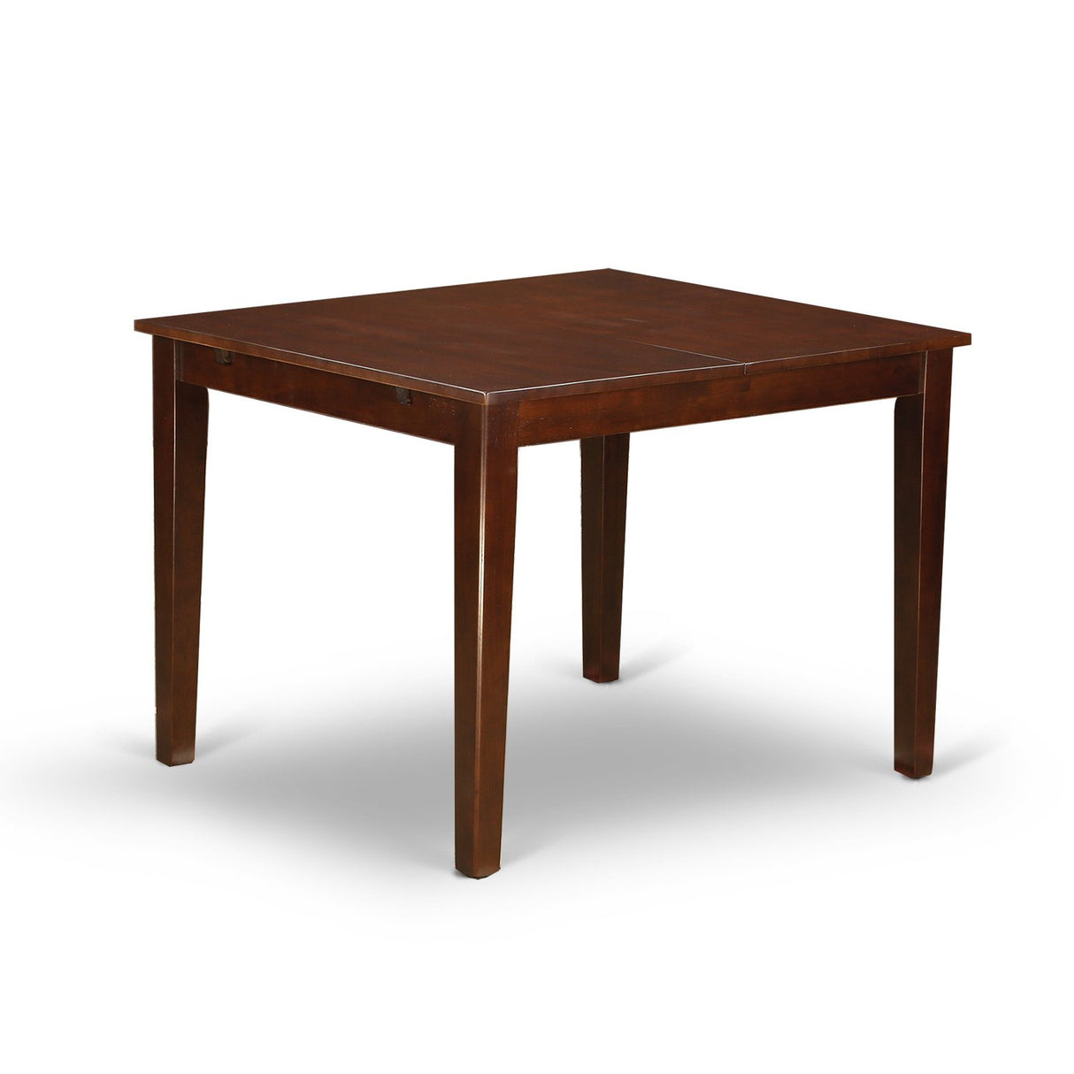 East West Furniture NOCL5-MAH-W 5 Piece Dining Set Includes a Rectangle Dining Table with Butterfly Leaf and 4 Kitchen Chairs, 32x54 Inch, Mahogany East West Furniture