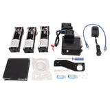 FDM Mini 3D Printer, Desktop Mini 3D Printer for Kids and Beginners: High Printing Accuracy, Uniform Heating, Print Volume 100x100x100mm, Entry Level (US Plug) VBESTLIFE