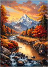 KEUASDV Diamond Painting Kits for Adults, Forest Landscape 5D DIY Diamond Art Kits Full Drill Diamond Dots for Gift Wall Decor and Relaxation Gem Arts 12x16 inch KEUASDV
