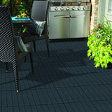 Multy Industries Multy Home MT5100057 6-Pack Deck and Balcony Tile, 12 by 12-Inch, Slate Multy Industries, Inc