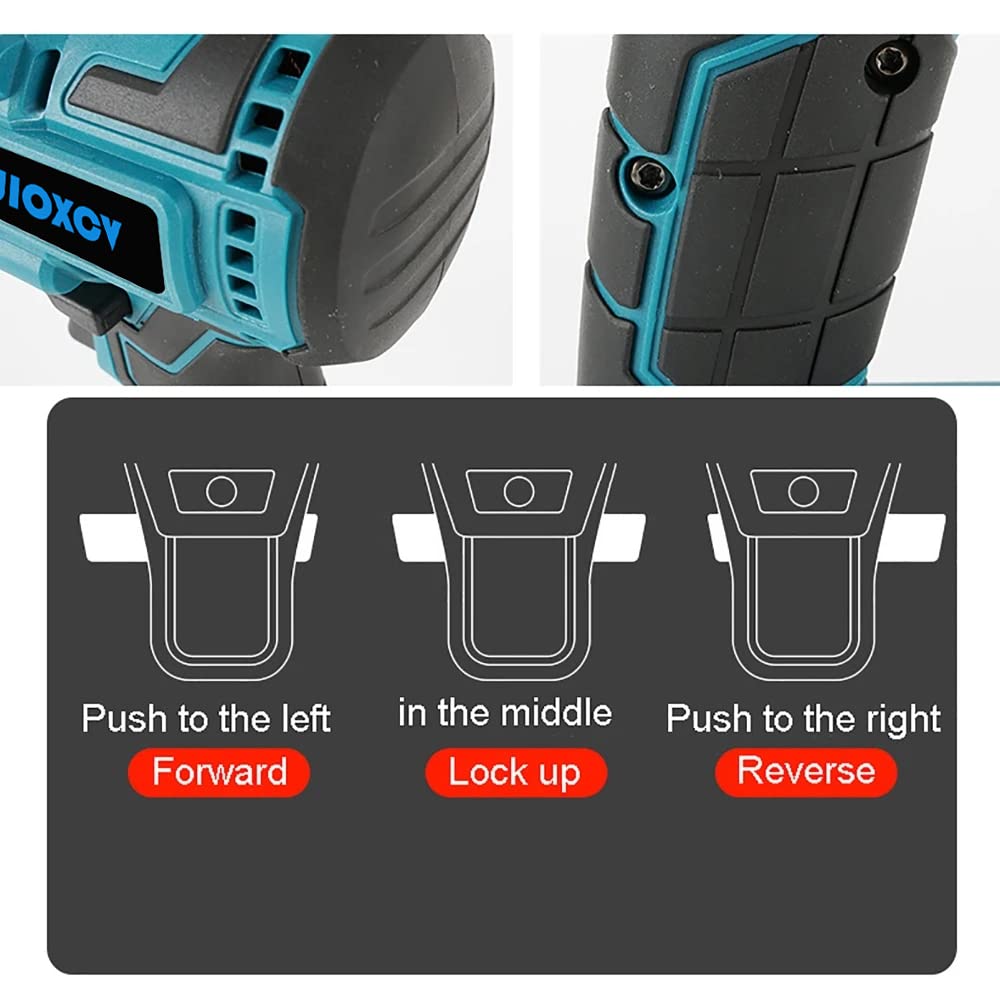 uioxcv Cordless Rivet Tool, 2-in-1 Electric Rivet Nut Gun for Rivets(1/8'', 5/32'', 3/16") & Rivet Nuts (1/4",5/16",3/8"), Automatic Blind Rivet uioxcv