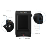 EyeVac Pro Touchless Vacuum Automatic Dustpan - Ultra Fast & Powerful - Great for Sweeping Salon Pet Hair Food Dirt Kitchen, Corded Canister Vacuum, Bagless, Automatic Sensors, 1400 Watt (Black) EYE-VAC