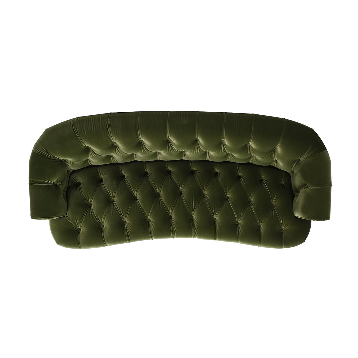 Jennifer Taylor Home La Rosa Victorian Chesterfield Tufted Sofa, Olive Green Performance Velvet Jennifer Taylor Home