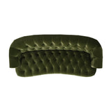 Jennifer Taylor Home La Rosa Victorian Chesterfield Tufted Sofa, Olive Green Performance Velvet Jennifer Taylor Home