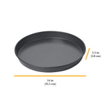 Chicago Metallic 16124 Professional Non-Stick Deep Dish Pizza Pan,14.25-Inch Chicago Metallic