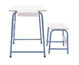 SD Studio Designs Project Center, 55126 Craft Table Play Desk with Bench, Blue SD STUDIO DESIGNS