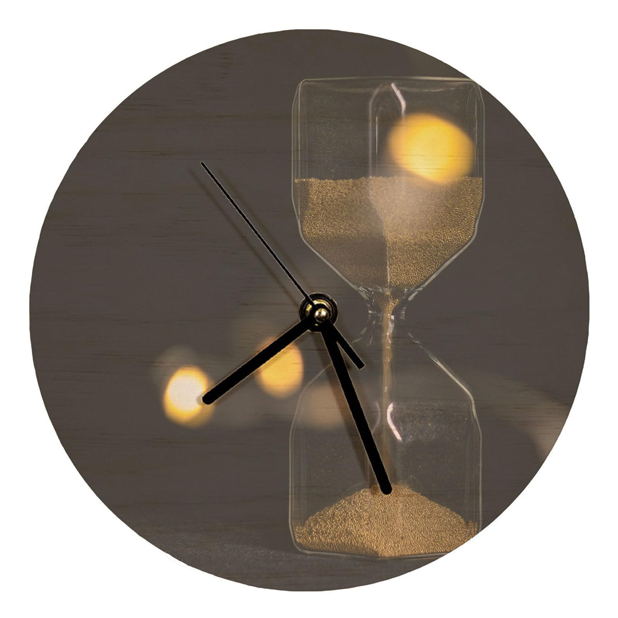 FOKOCALI 20 Pack 11.8in Sublimation Blank Clock Plywood Round Wall Clock Decor DIY Heat Transfer Press Printing FOKOCALI