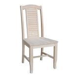 International Concepts Seaside, Set of 2 Chair, Unfinished IC International Concepts