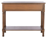 SAFAVIEH Home Collection Peyton Brown 2-Drawer Console Table CNS5704C Safavieh