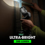 FLEX 24V Brushless Cordless 6-Tool Combo Kit: Hammer Drill, Hex Impact Driver, Circular Saw, Multi-Tool, Reciprocating Saw, Work Light with 2.5Ah, FLEX