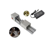 BJinegely Mini Lathe Beads Polisher Machine, Micro-Multi-Function Lathe Woodworking Wood DIY Tool Set BJinegely