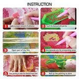 5D DIY Diamond Painting, Faith Hope See Diamond Painting Kits for Adults Full Drill Round Diamond Gem Art Beads Painting for Kids Perfect for Home Wall Decor 11.8x15.7 inch Grneric