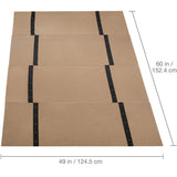 DMI Foldable Box Spring, Bunkie Board, Bed Support Slats for Support to Streamline and Minimize the Bed, No Assembly Needed, Full Size, 60 x 48 DMI