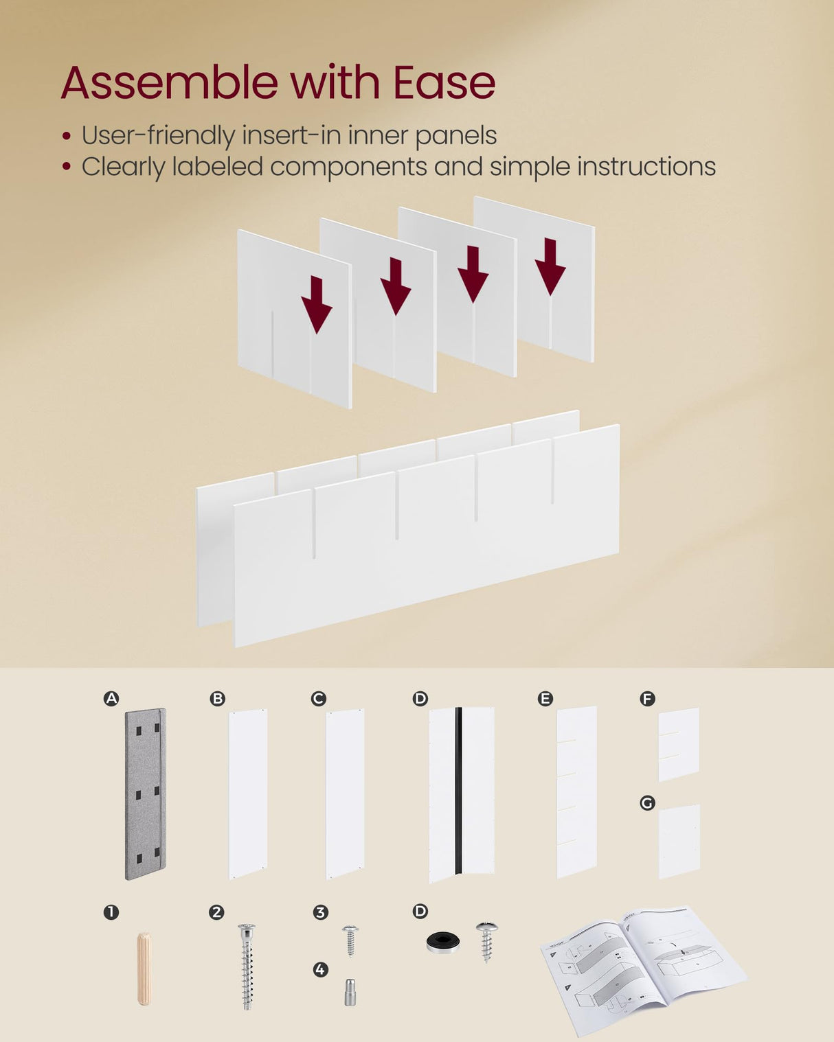 VASAGLE CUSTOS Collection - Shoe Bench, Storage Bench with Padded Seat, Entryway Bench with 15 Compartments, for Bedroom, 11.8 x 41.3 x 18.9 Inches, Cloud White and Dove Gray ULHS15WT VASAGLE