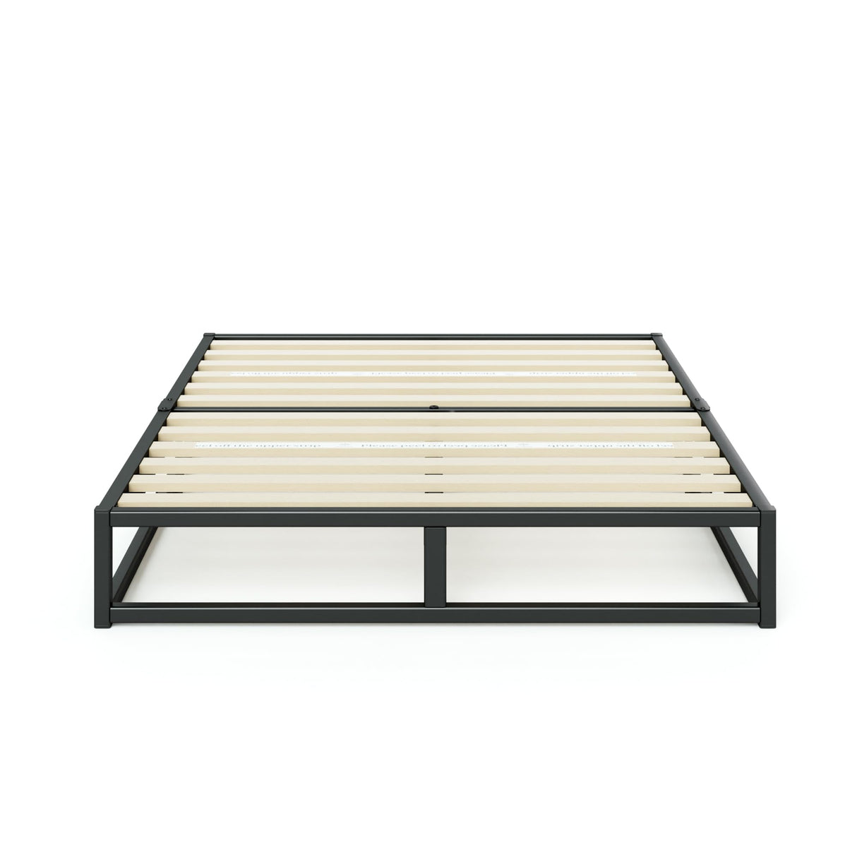 ZINUS Joseph 10 Inch Platform Bed Frame, Wood Slat Support, No Box Spring Needed, Eco Friendly WonderBox(TM) Packaging, Easy Assembly, Black, Full ZINUS