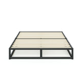 ZINUS Joseph 10 Inch Platform Bed Frame, Wood Slat Support, No Box Spring Needed, Eco Friendly WonderBox(TM) Packaging, Easy Assembly, Black, Full ZINUS