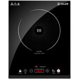 Portable Induction Cooktop, iSiLER 1800W Sensor Touch Electric Induction Cooker Hot Plate with Kids Safety Lock, 6.7" Heating Coil, 18 Power 17 Temperature Setting Countertop Burner with Timer ISILER