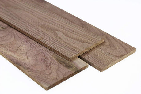 Pack of 2 Black Walnut Boards 1/4” Thick, Up to 8” Wide, 24” Long. You Choose Width. Thin Hardwood Lumber by Wood-Hawk (1/4 x 3 x 24) Wood-Hawk