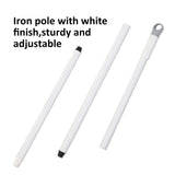 BOOMJOY Floor Scrub Brush with Long Handle, 2 in 1 Scrape and Brush, Stiff Bristles for Cleaning Bathroom, Patio, Garage, Kitchen, Deck, Tile BOOMJOY