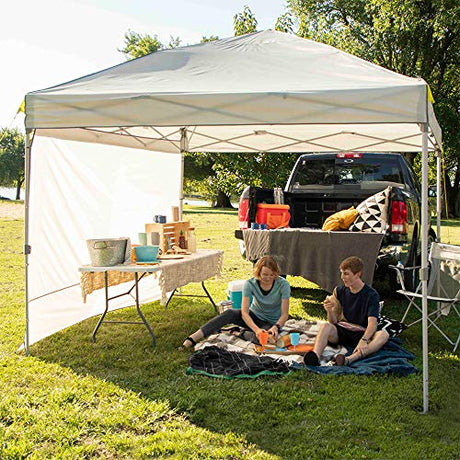 CORE Removable Sun Wall for Straight Leg Canopy Gazebo, Accessory Only, 10 ft x 10 ft CORE