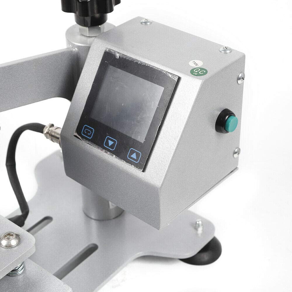 Ethedeal Pen Heat Transfer Machine 10 Slots Digital Pen Heat Press Machine 110V 200W Pen Printing Machine Logo Hot Stamping for Plastic Pens and Ballpoint Pens Ethedeal