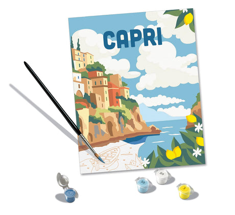 Ravensburger Creart Capri Paint by Numbers Kit for Adults Ravensburger