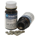 Potable Aqua Water Purification Tablets with PA Plus, Portable and Effective Solution for Camping, Hiking, Emergencies, Natural Disasters and International Travel, Two 50ct Bottles potable aqua