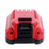 ELEFLY 2 Pack 20V 3.0Ah Lithium Battery Compatible with Craftsman 20V Battery CMCB201 CMCB202-2 CMCB204-2, Compatible with Craftsman V20 Series 20V Max Cordless Power Tools ELEFLY