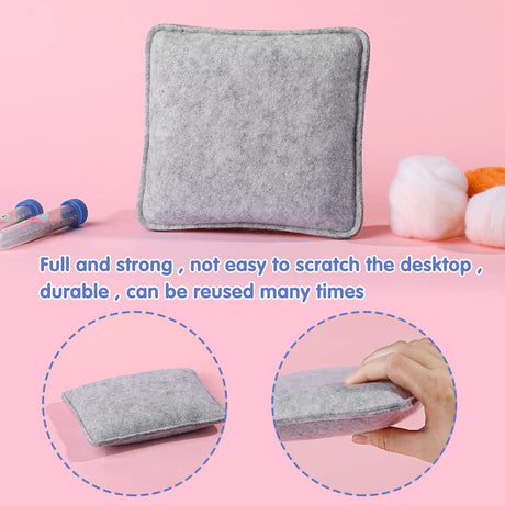 UOOU Needle Felting Beginners Kit with Box,Needles Felting Supplies with 24Pcs Felting Needles,Felting Pad,Wool Roving,DIY Needle Felting Cat Dolls UOOU