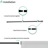 SunnyRoyal Pergola Shade Cover 8' x 16' Replacement Canopy Shade Cover for Pergola with Grommets Sun Shade Cloth Sail for Outdoor Privacy Patio Garden Weighted Rods Included (Beige) SunnyRoyal