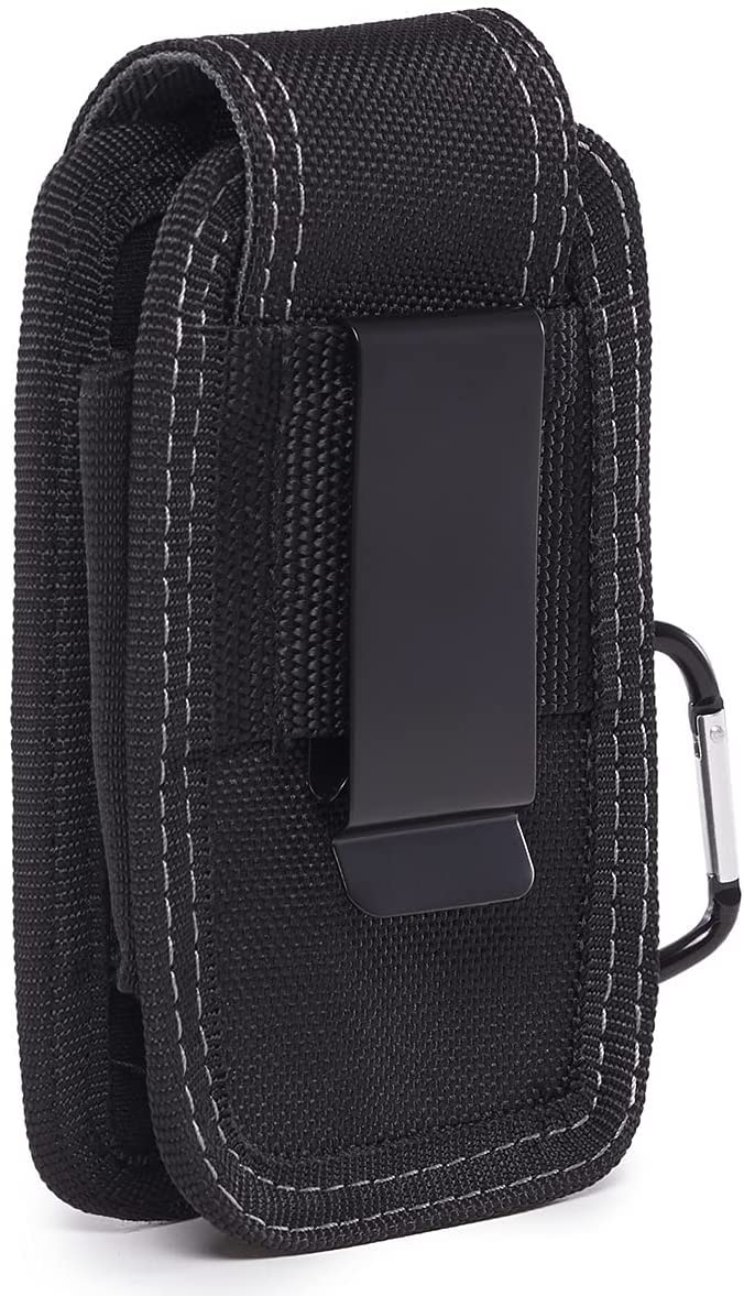 ToughBuilt - Smart Phone Pouch with Notepad and Pencil Pockets - Compatible with most Tool Belts, Heavy Duty Construction - (TB-33) ToughBuilt