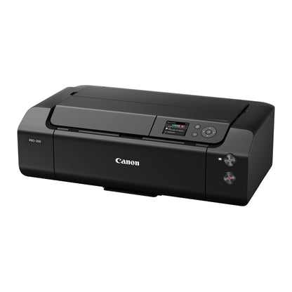 Canon imagePROGRAF PRO-300 Wireless Color Wide-Format Printer, Prints up to 13"X 19", 3.0" LCD Screen with Profession Print & Layout Software and Mobile Device Printing, Black, One Size