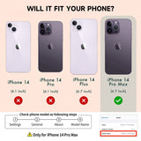 FOQENCCI 5 Piece Sublimation Case Compatible for iPhone 14 Pro Max,Blanks Printable DIY Phone Cases Soft Rubber + Hard PC Anti-Slip Shockproof Protective Phone Cover Compatible for iPhone 14 Pro Max FOQENCCI