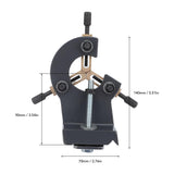 Lathe Center Rest, Metal Fixed Mini Lathe Steady Rest with 3 Contacts, Woodturning Steady Rest MultifunctionalLathe Stabilizer Fixed for 0618 CJ18 CJ0618A 7x12 7x14 0618 3B Xiuganpo