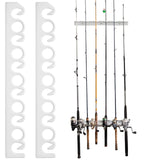 Coldcreek Outfitters Universal Fishing Rod Rack, Fishing Gear, Fishing Accessories, Rod Holder, Pole Storage, Wall Mount, Cieling Mount, 24" L x 3" W x 3" H Coldcreek Outfitters