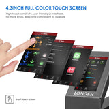 Longer LK5 Pro 3D Printer, Large Build Size 11.8''(L) x11.8''(W) x15.7''(H), 90% Pre-Assembled, Silent Motherboard, FDM 3D Printers for DIY Home and School Printing Longer