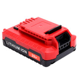 ELEFLY 2 Pack PCC680L 20V Max 3.0Ah Battery Compatible with Porter Cable 20V Lithium Battery PCC681L PCC682L PCC685L PCC670B PCC710B PCC791LA 20V Cordless Power Tools Battery ELEFLY