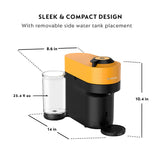 Nespresso Vertuo Pop+ Coffee and Espresso Machine by De'Longhi, Mango Yellow Nespresso