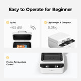 HTVRONT Phone Case Heat Press Machine- Vacuum Heat Press Machine for Phone Cases- Sublimation Press for Custom Phone Case, Badges, Coasters, Includes Film & Fixture (Compatible with iPhone & Android) HTVRONT